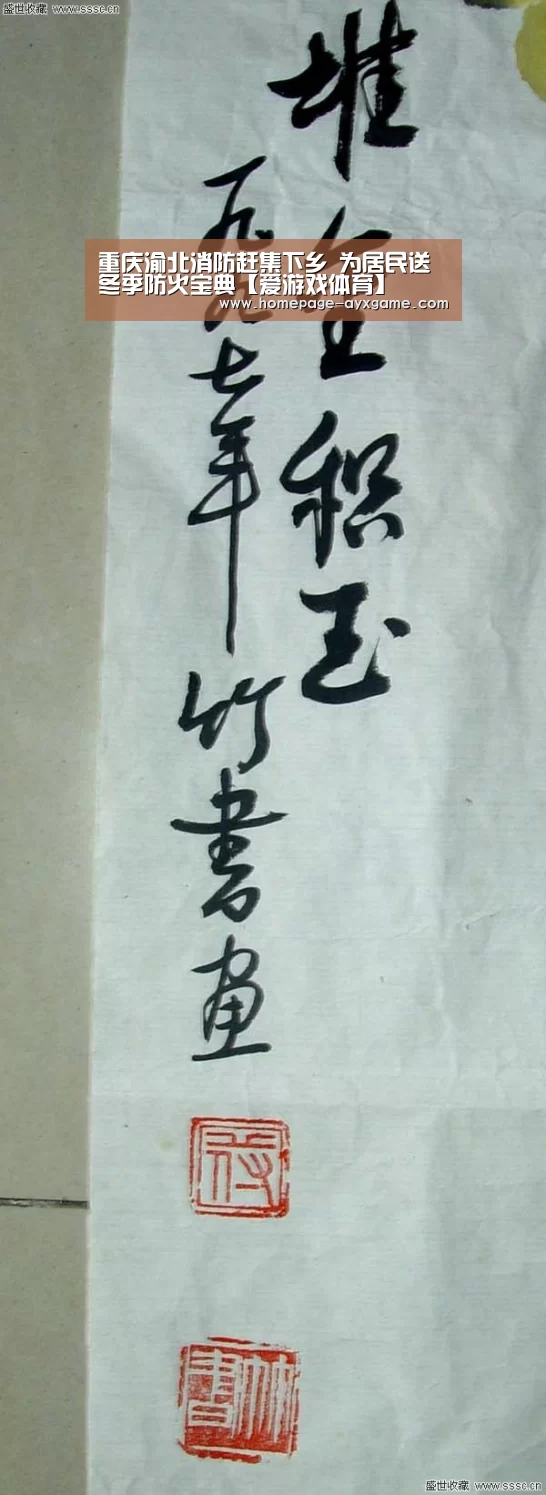 重庆渝北消防赶集下乡 为居民送冬季防火宝典【爱游戏体育】(图2) 爱游戏体育