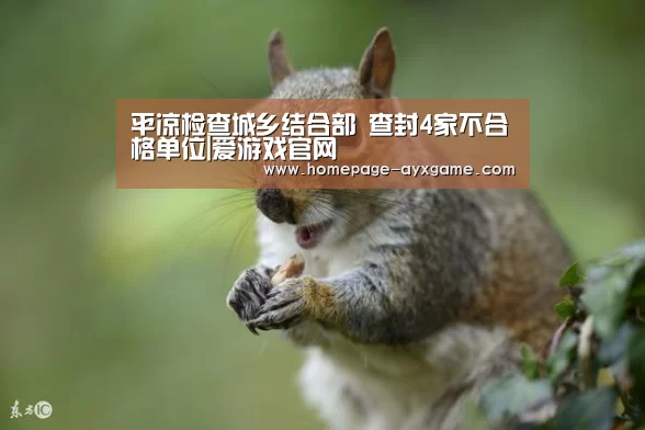 平凉检查城乡结合部 查封4家不合格单位|爱游戏官网(图2) 爱游戏平台